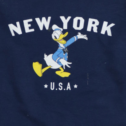 Womens UK Size XS Disney Blue Pullover Sweatshirt