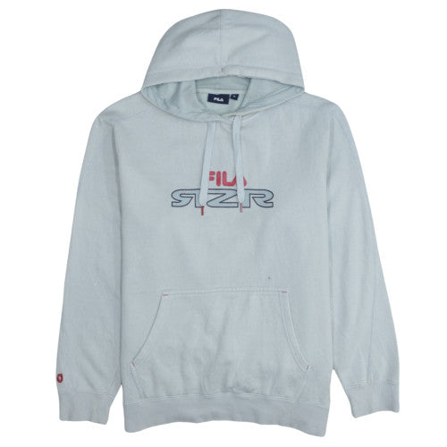 Mens UK Size XL FILA Grey Pullover Hoodie
