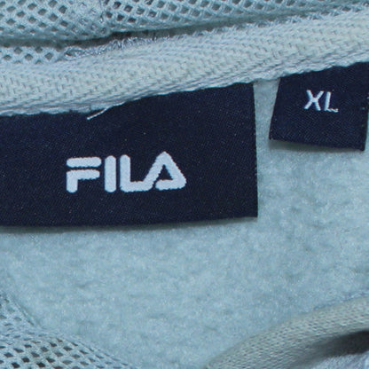 Mens UK Size XL FILA Grey Pullover Hoodie