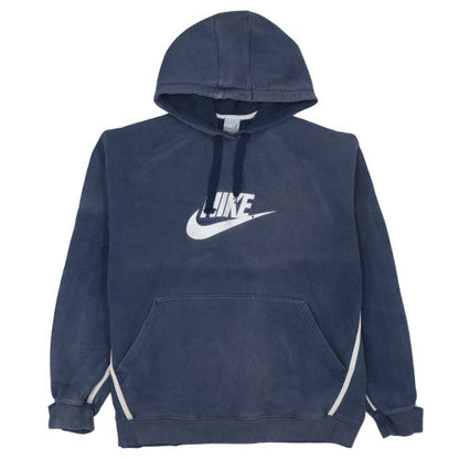 Mens UK Size XL Nike Blue Pullover Hoodie