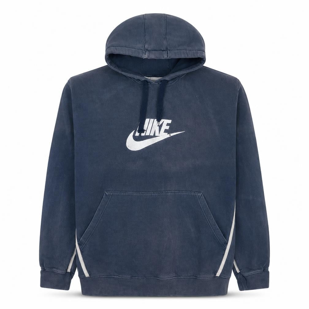 Mens UK Size XL Nike Blue Pullover Hoodie