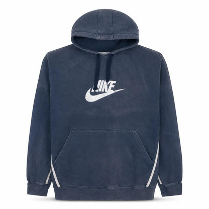Mens UK Size XL Nike Blue Pullover Hoodie