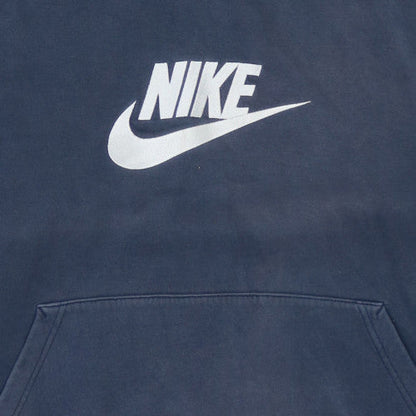 Mens UK Size XL Nike Blue Pullover Hoodie