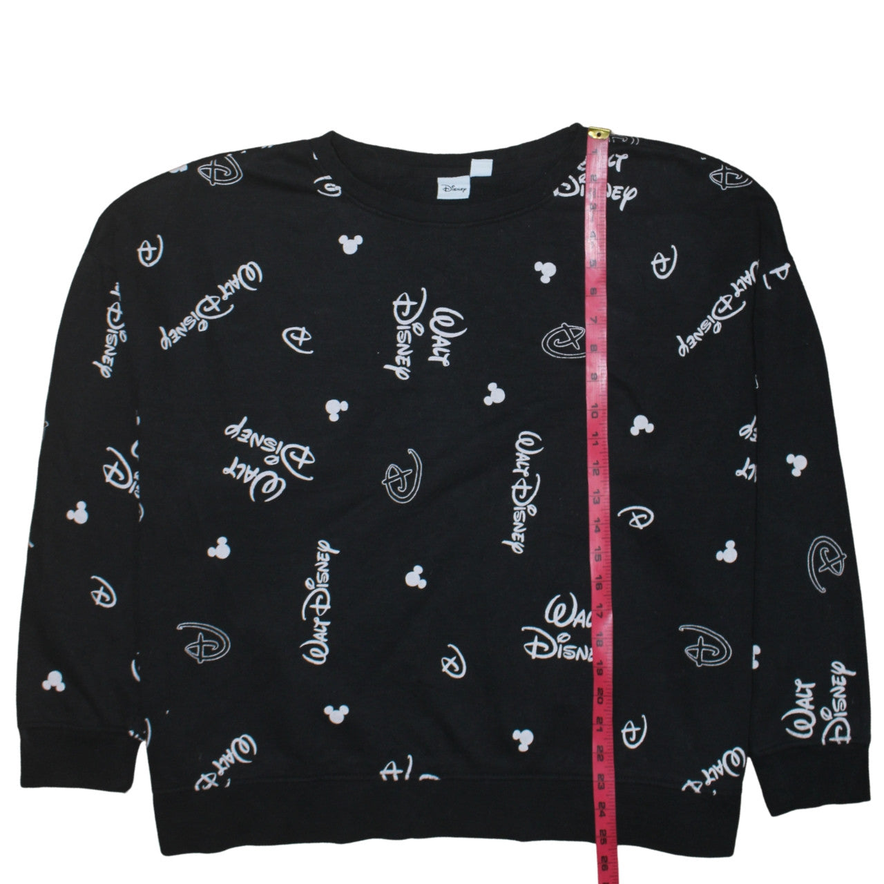 Womens UK Size 2XL Disney Black Pullover Sweatshirt