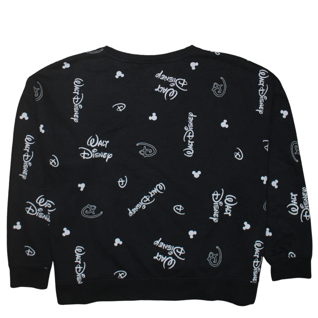Womens UK Size 2XL Disney Black Pullover Sweatshirt