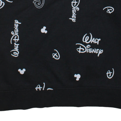Womens UK Size 2XL Disney Black Pullover Sweatshirt