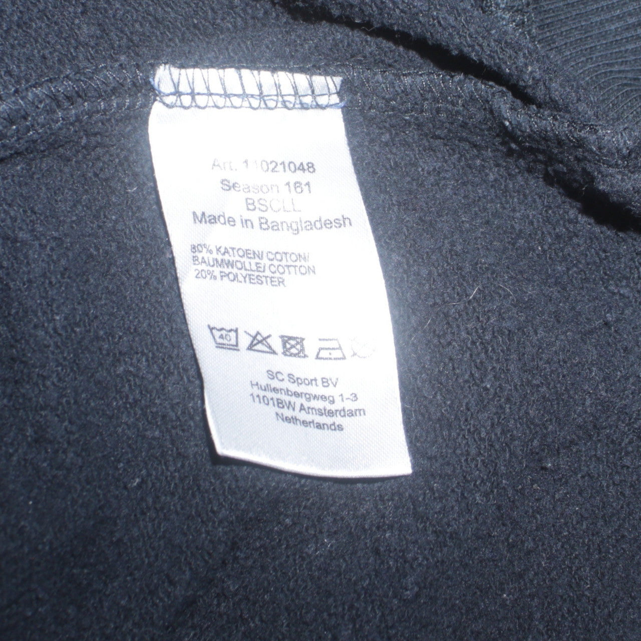 Mens UK Size S Champion Black Full Zip Hoodie