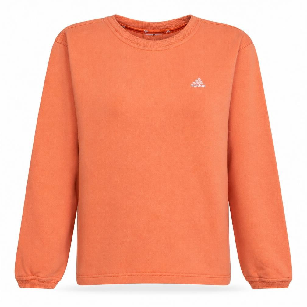 Womens UK Size 14 adidas Orange Pullover Sweatshirt