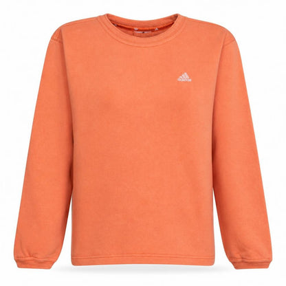 Womens UK Size 14 adidas Orange Pullover Sweatshirt
