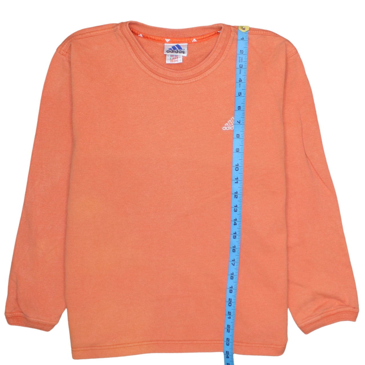 Womens UK Size 14 adidas Orange Pullover Sweatshirt