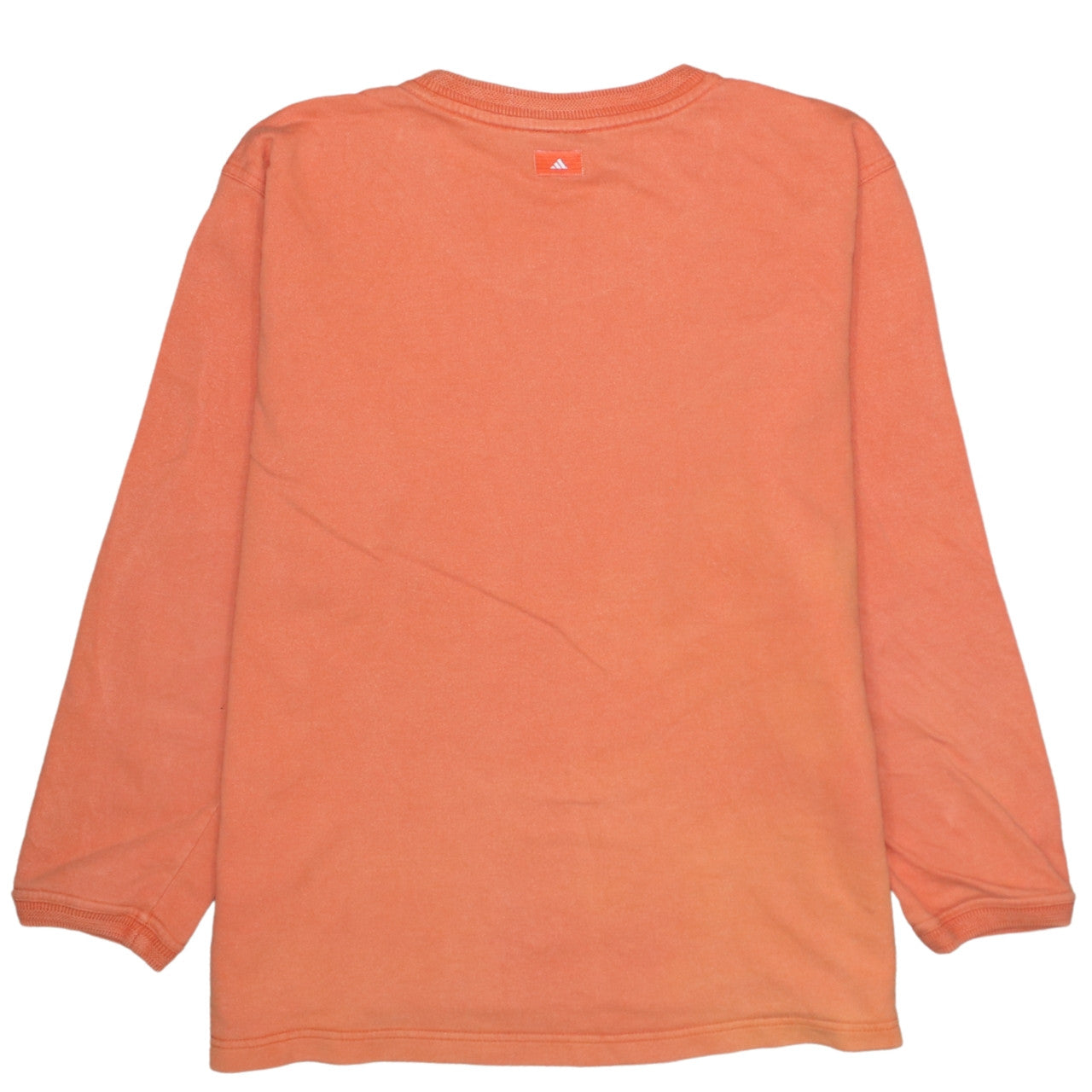 Womens UK Size 14 adidas Orange Pullover Sweatshirt