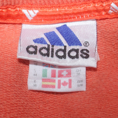 Womens UK Size 14 adidas Orange Pullover Sweatshirt