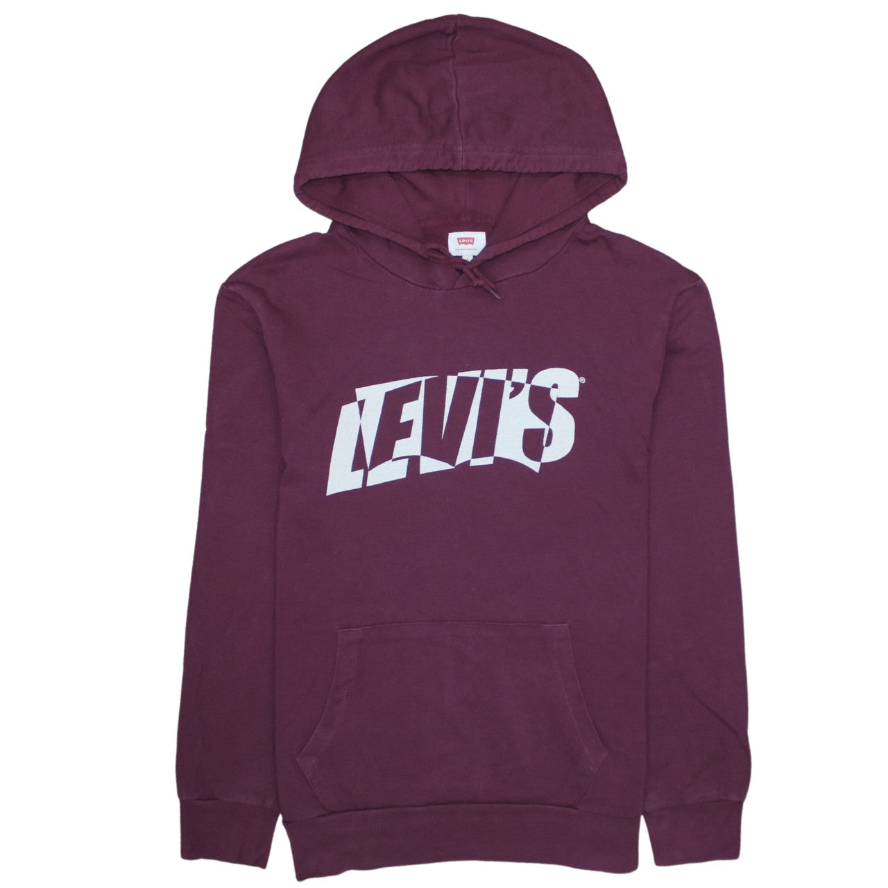 Mens UK Size L Levi's Purple Pullover Hoodie