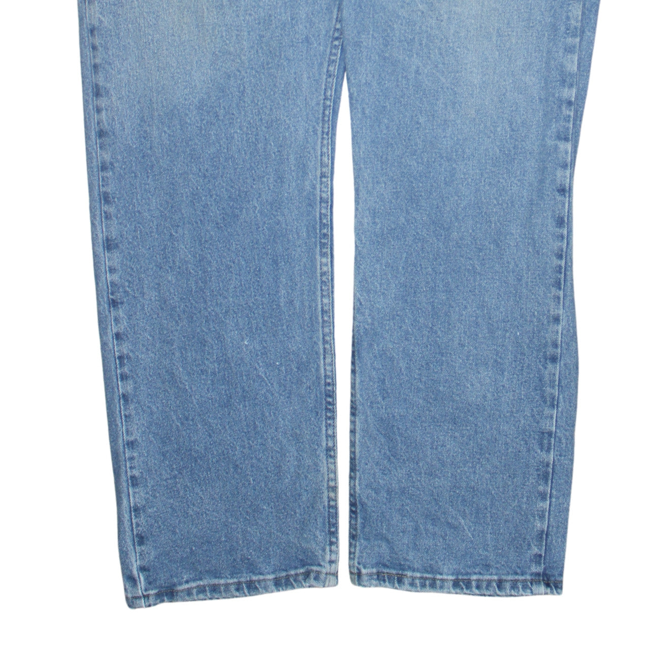 Mens UK Size XL Wrangler Regular Fit Straight Blue Jeans