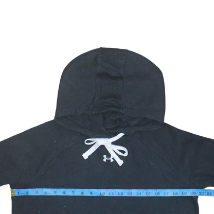 Mens UK Size S Under armour Black Pullover Hoodie