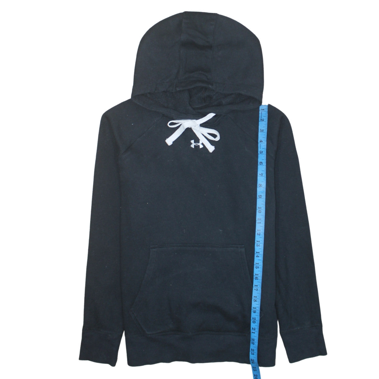 Mens UK Size S Under armour Black Pullover Hoodie