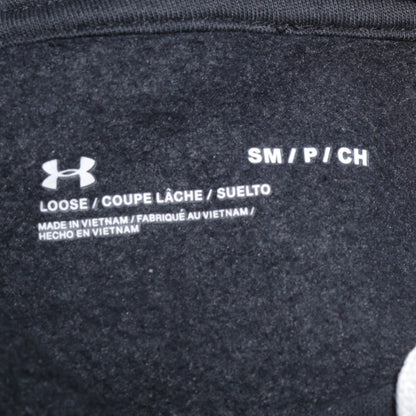 Mens UK Size S Under armour Black Pullover Hoodie