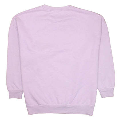 Womens UK Size L Disney Pink Pullover Sweatshirt