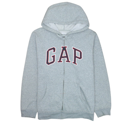 Womens UK Size XL Gap Grey Full Zip Hoodie