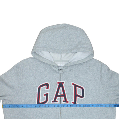 Womens UK Size XL Gap Grey Full Zip Hoodie