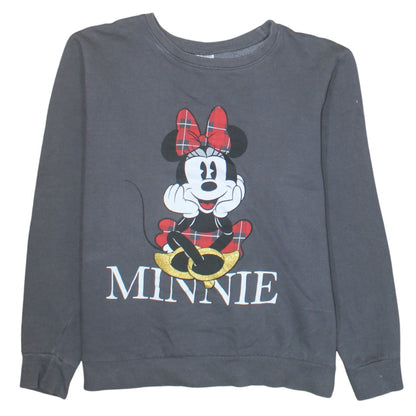 Teens UK Size 12-14 Disney Grey Pullover Sweatshirt
