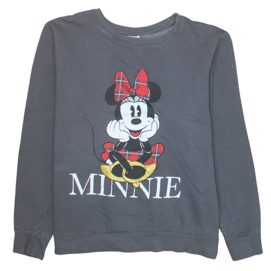 Teens UK Size 12-14 Disney Grey Pullover Sweatshirt