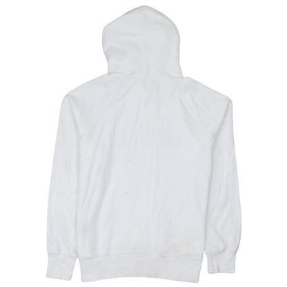 Mens UK Size M Levi's White Pullover Hoodie