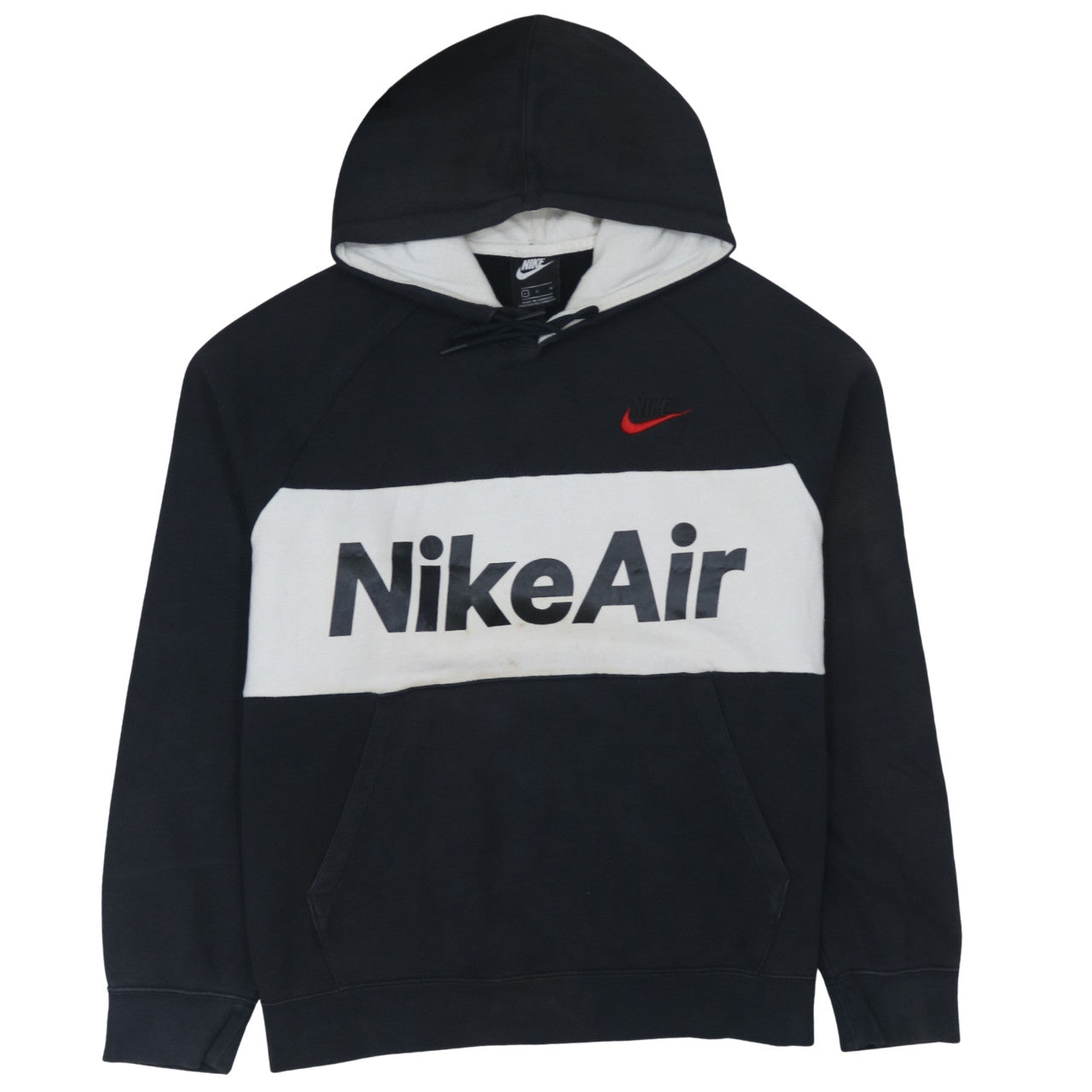 Mens UK Size L Nike Black Pullover Hoodie