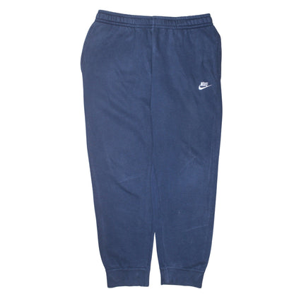 Mens UK Size L Nike Regular Fit Jogger Blue Trousers