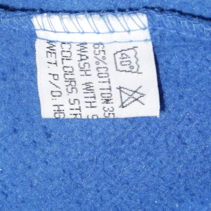 Mens UK Size L PUMA Blue 1/4 Zip Sweatshirt