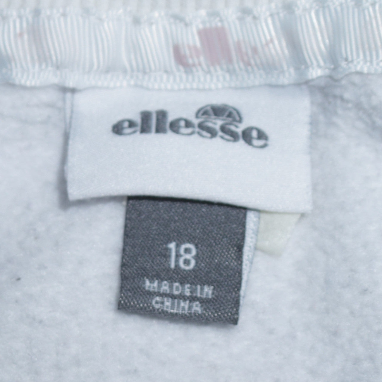 Womens UK Size 18 ellesse White Pullover Sweatshirt