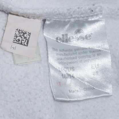 Womens UK Size 18 ellesse White Pullover Sweatshirt