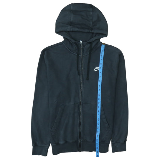Mens UK Size S Nike Black Full Zip Hoodie