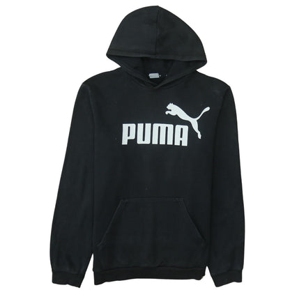 Boys UK Size 16 Years PUMA Black Pullover Hoodie