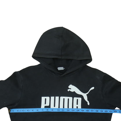 Boys UK Size 16 Years PUMA Black Pullover Hoodie