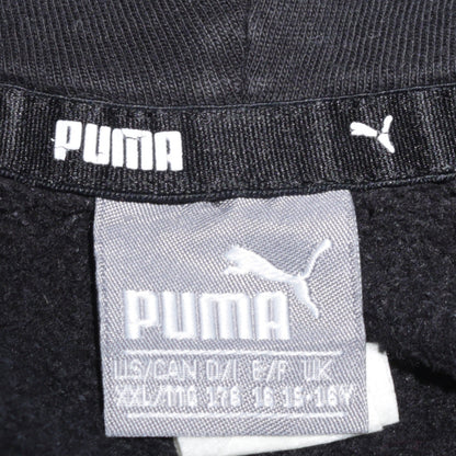 Boys UK Size 16 Years PUMA Black Pullover Hoodie