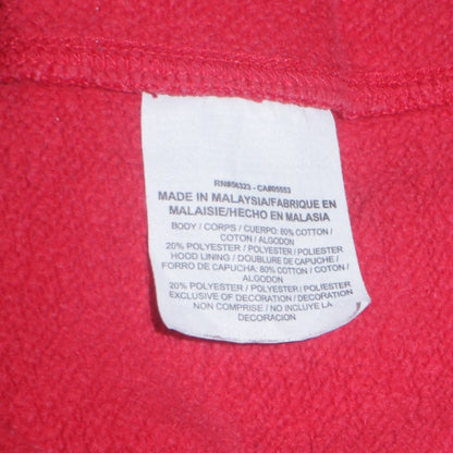 Mens UK Size S Nike Red Full Zip Hoodie