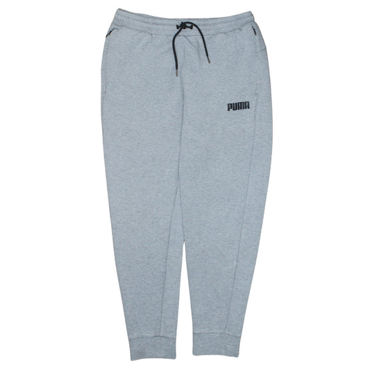 Mens UK Size L PUMA Regular Fit Jogger Grey Trousers