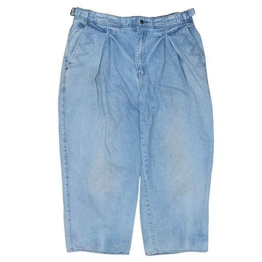 Mens UK Size L Levi's Relaxed Fit Tapered Blue Jeans