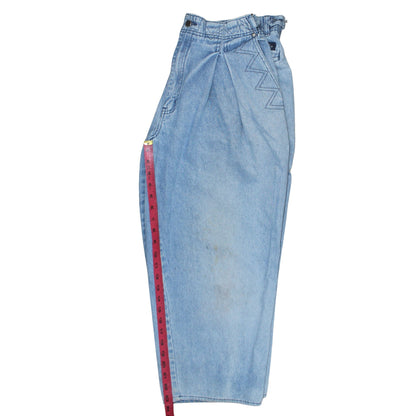 Mens UK Size L Levi's Relaxed Fit Tapered Blue Jeans