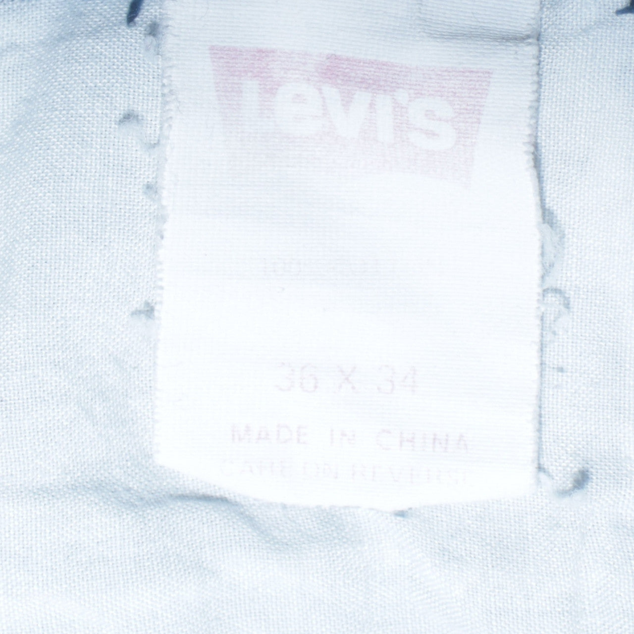 Mens UK Size L Levi's Relaxed Fit Tapered Blue Jeans