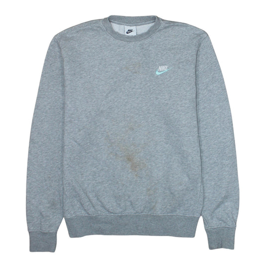 Womens UK Size XS Nike Grey Pullover Sweatshirt