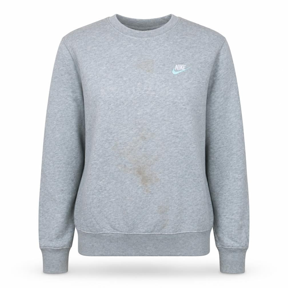 Womens UK Size XS Nike Grey Pullover Sweatshirt