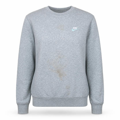Womens UK Size XS Nike Grey Pullover Sweatshirt