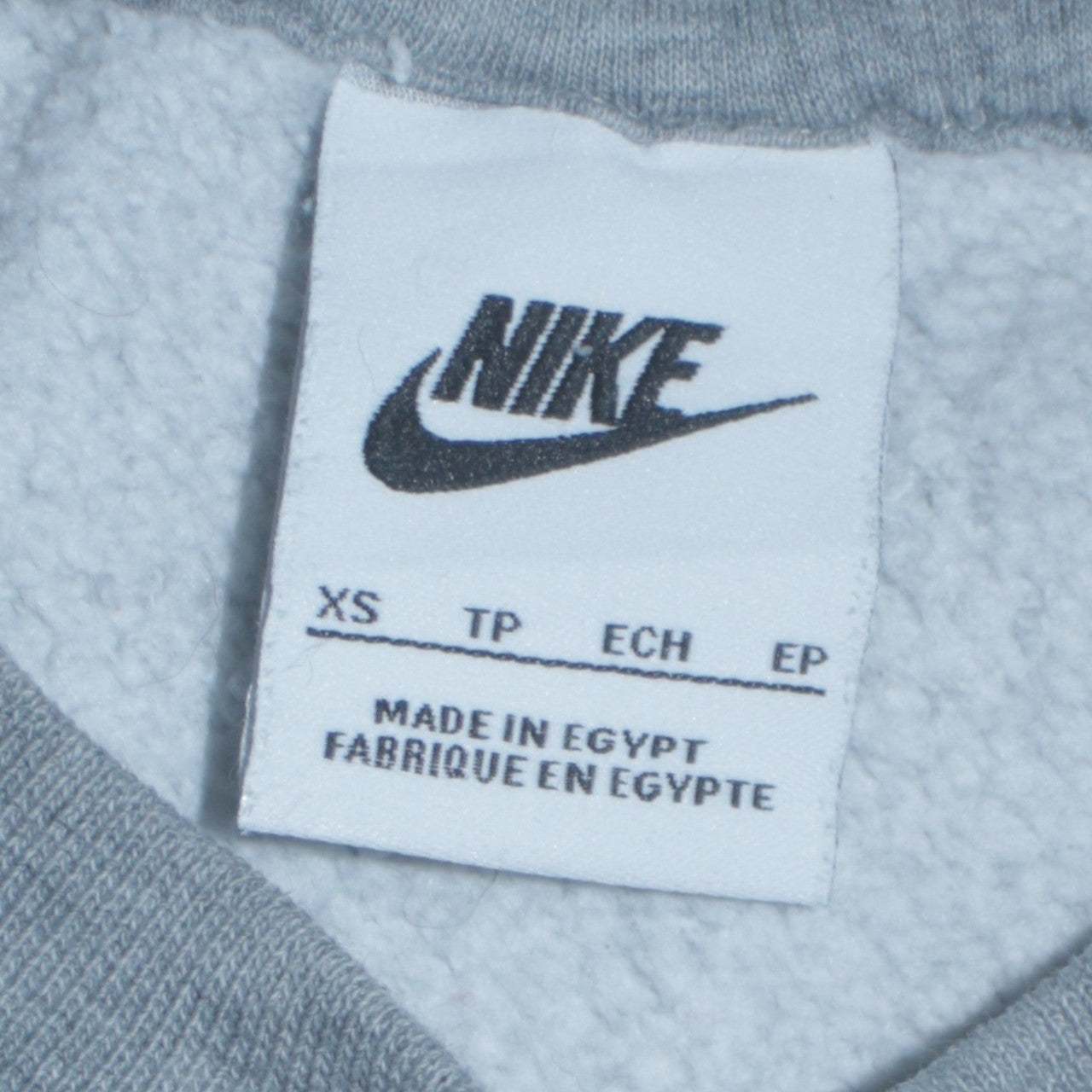 Womens UK Size XS Nike Grey Pullover Sweatshirt