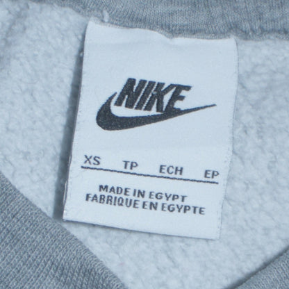 Womens UK Size XS Nike Grey Pullover Sweatshirt