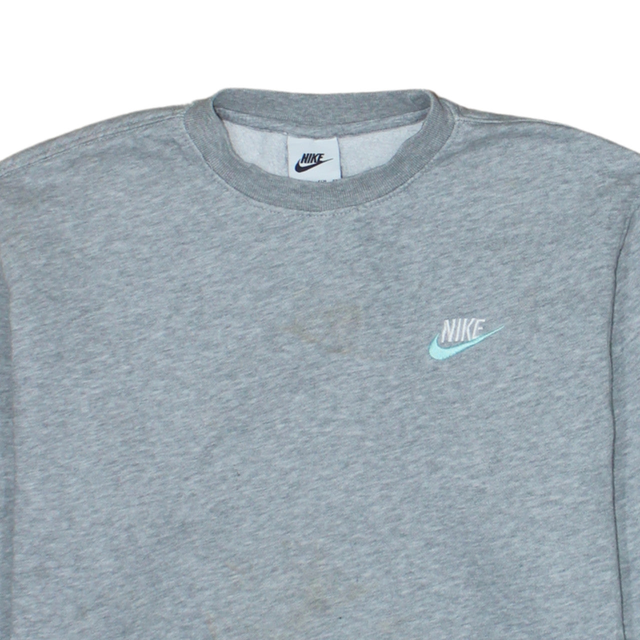 Womens UK Size XS Nike Grey Pullover Sweatshirt
