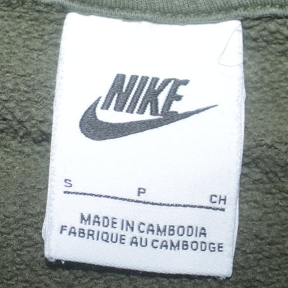 Mens UK Size S Nike Green Pullover Hoodie
