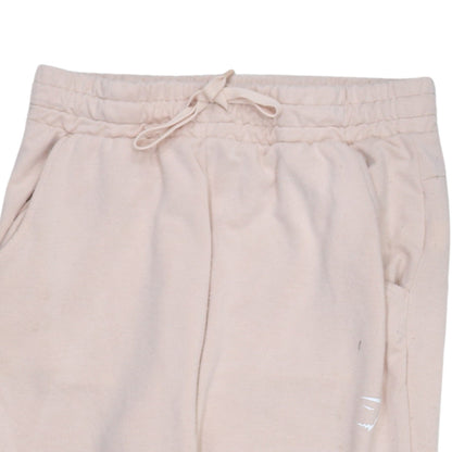 Womens UK Size S Gymshark Regular Fit Jogger Beige Trousers