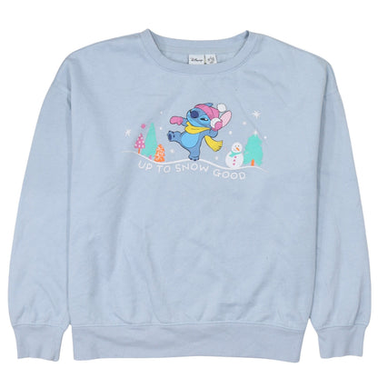 Womens UK Size M Primark Blue Pullover Sweatshirt